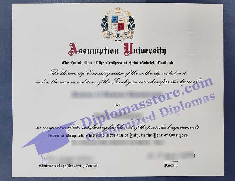Assumption University degree
