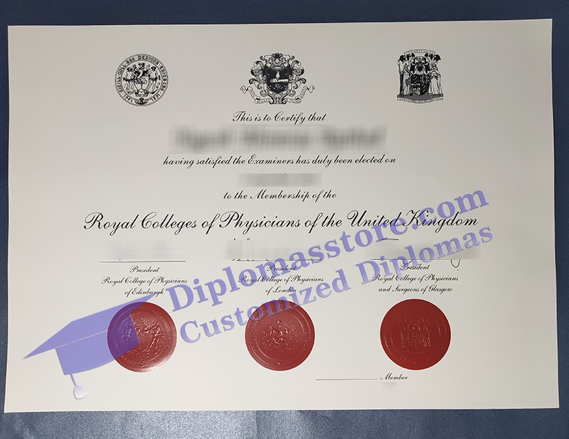 MRCP certificate