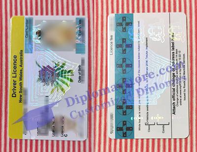 NSW Driver licence