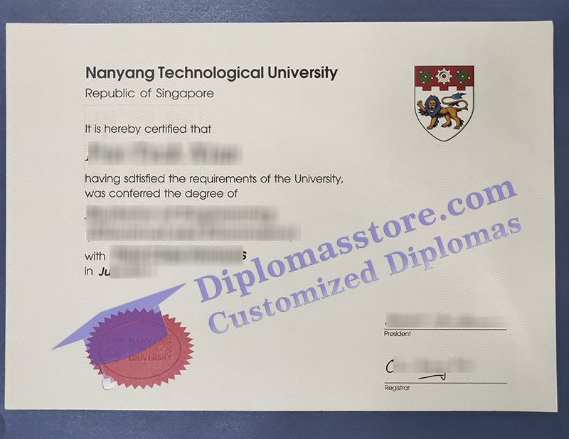 Nanyang Technological University degree