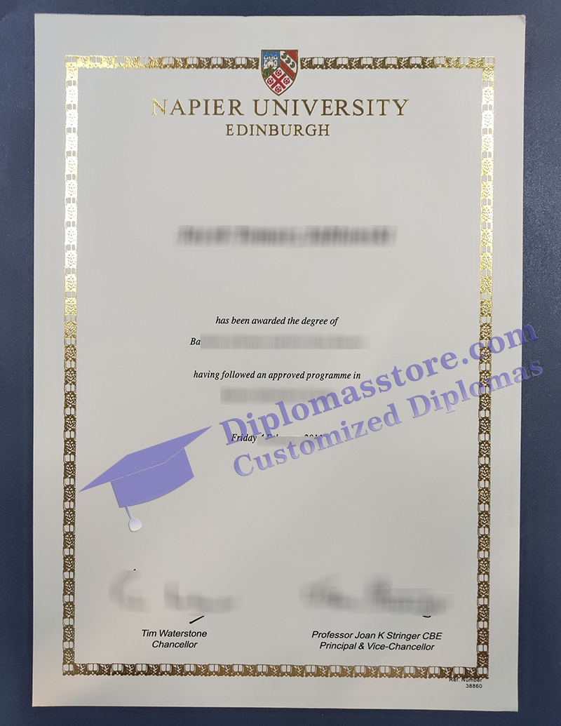 Edinburgh Napier University degree