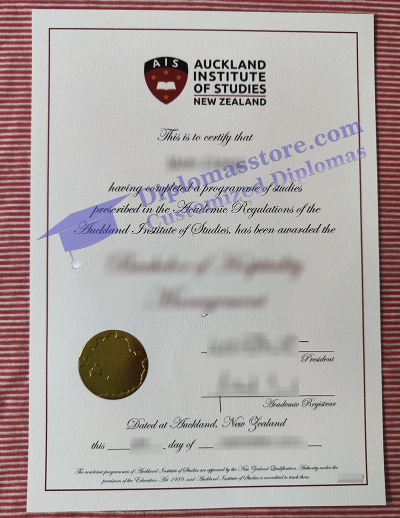 Auckland Institute of Studies degree