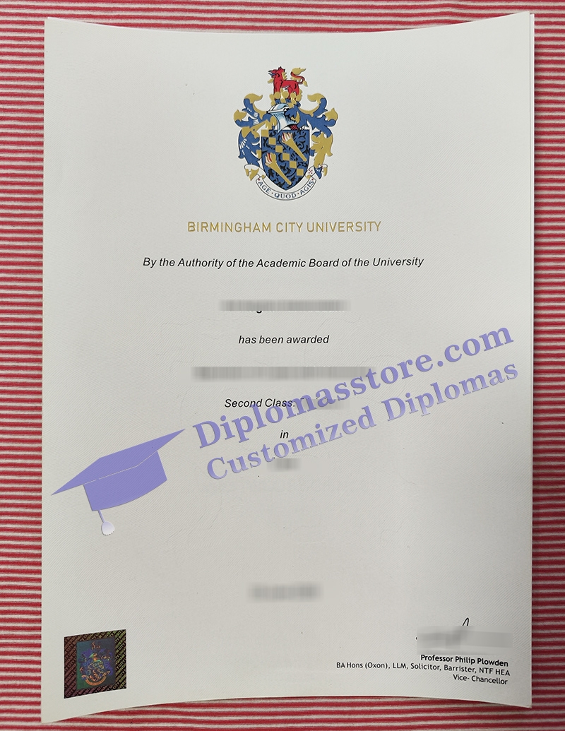 Birmingham City University degree