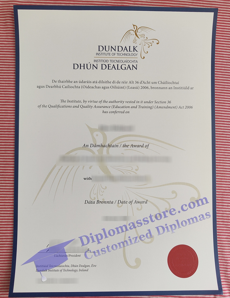 Dundalk Institute of Technology degree, DkIT diploma, 