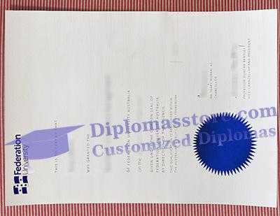 buy Federation University degree certificate