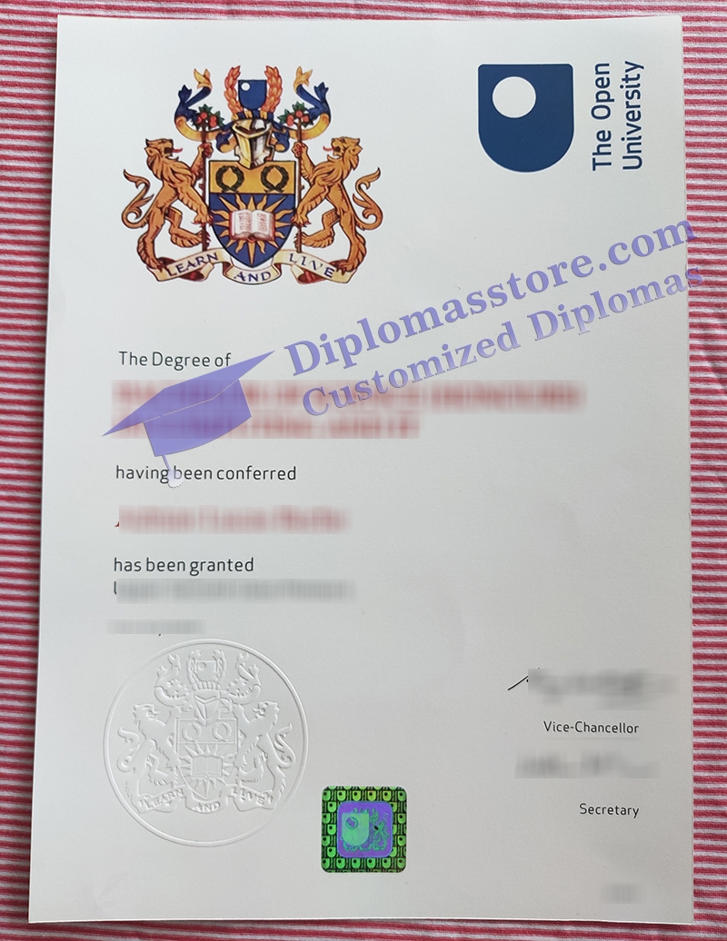Open University degree