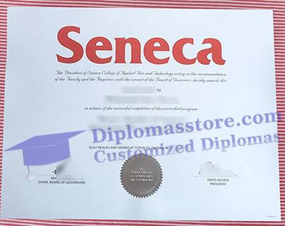 Seneca College diploma certificate