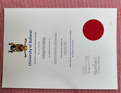 University of ballarat degree certificate