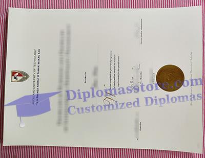 AUT degree certificate
