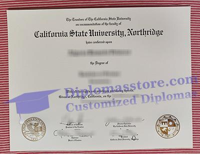 CSU Northridge diploma