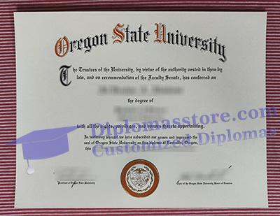 Oregon State University degree