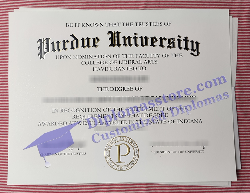 Guaranteed ways to make a Purdue University diploma realistic
