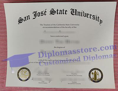 SJSU diploma