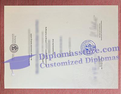 Universität Marburg urkunde certificate