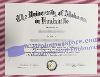 University of Alabama in Huntsville degree