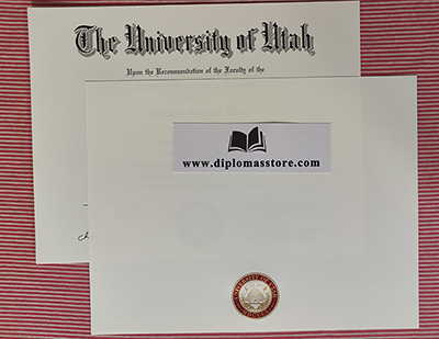 University of Utah diploma certificate