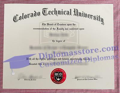 Colorado Technical University degree