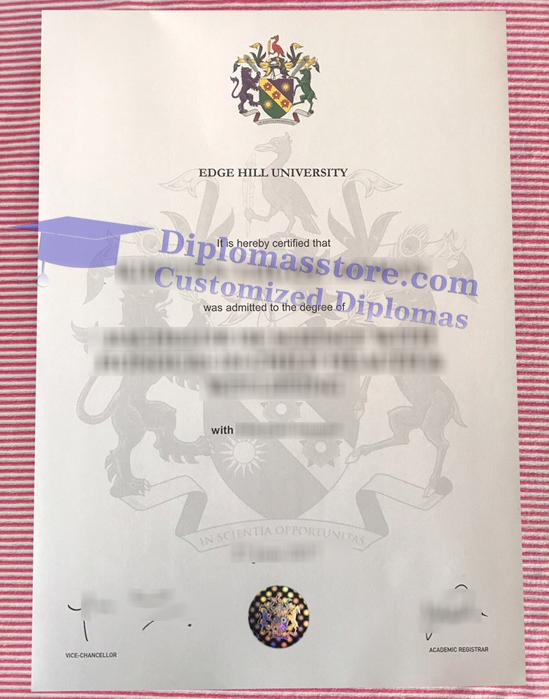 Edge Hill University degree, Edge Hill University certificate,