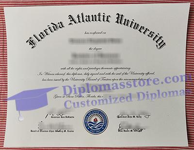 Florida Atlantic University degree