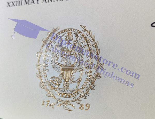 Georgetown University diploma seal
