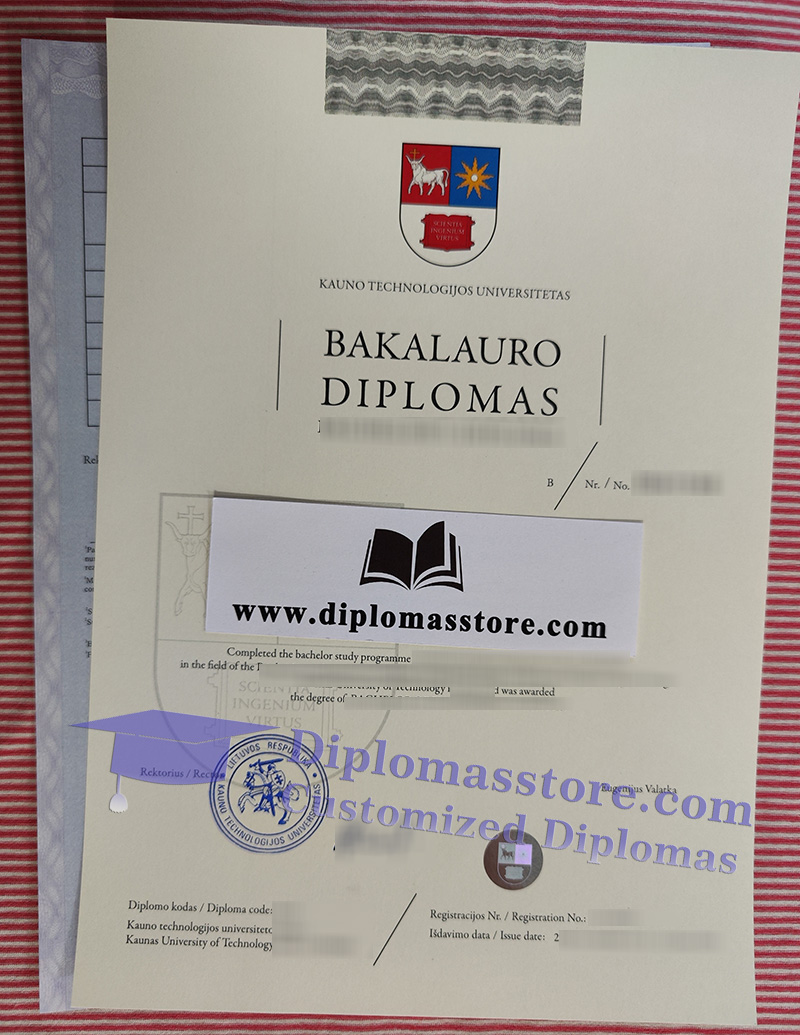 Kaunas University of Technology degree, Kauno technologijos universitetas diploma,
