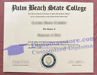 Palm Beach State College degree