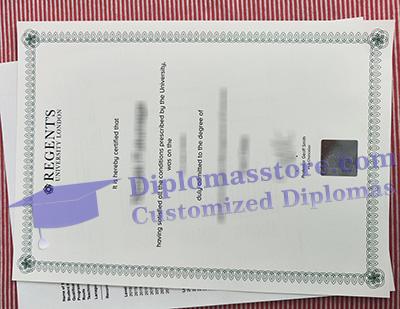 Regents University diploma