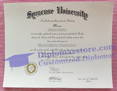 Syracuse University degree