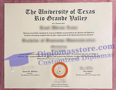 UT Rio Grande Valley degree