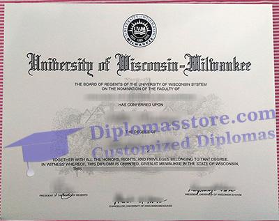 UW-Milwaukee certificate