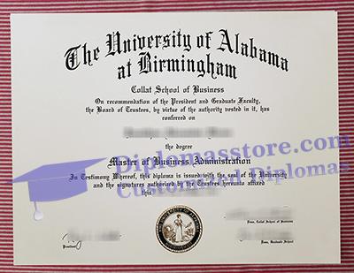 University of Alabama at Birmingham degree