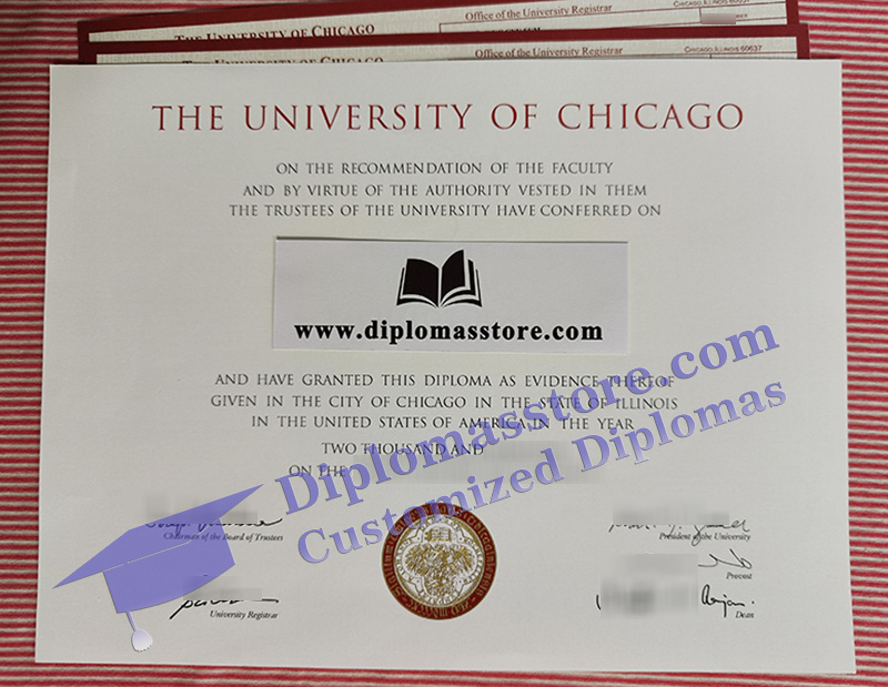 University of Chicago degree, University of Chicago certificate,
