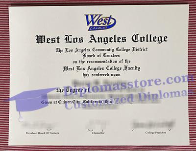 West Los Angeles College associate degree