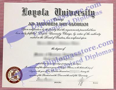 Loyola University degree