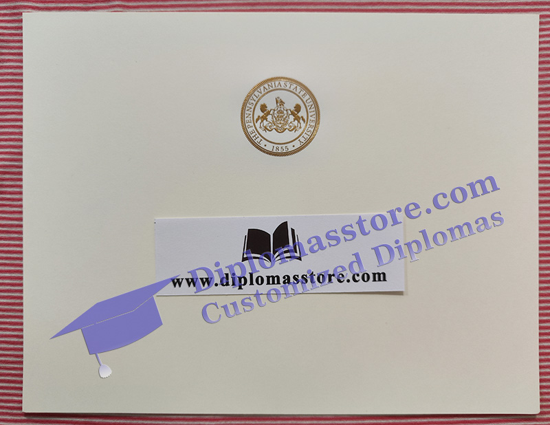 Penn State diploma, PSU certificate,