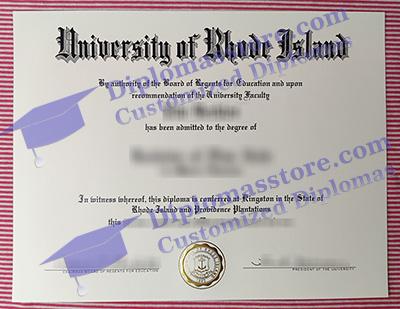 University of Rhode Island degree