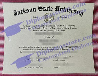 Jackson State University degree