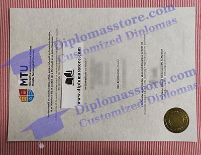 Munster Technological University certificate