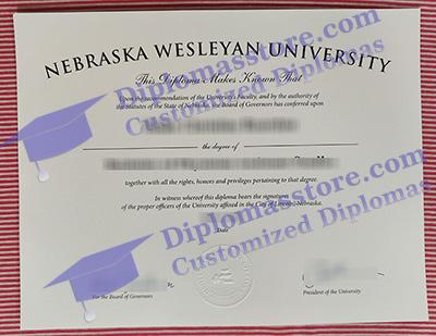 Nebraska Wesleyan University degree
