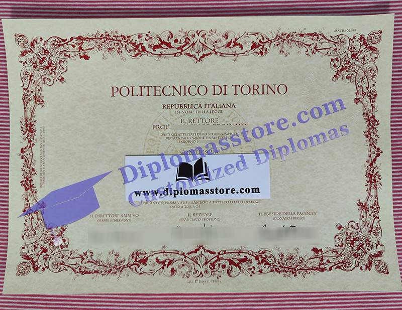 Politecnico di Torino degree, Politechnico di Torino laurea,