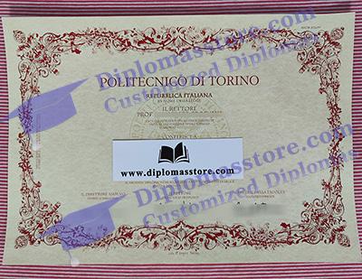Politechnico di Torino degree