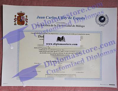 Universidad de Málaga degree,