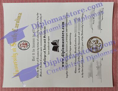 University of South Carolina degree