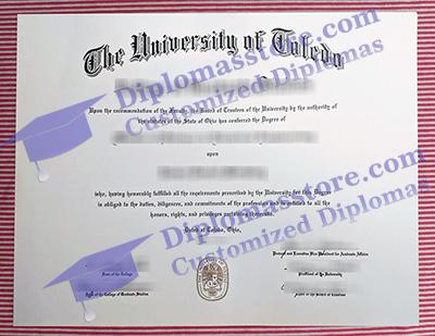 University of Toledo degree