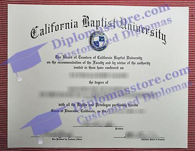 California Baptist University degree