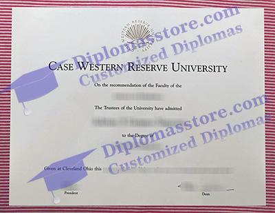 Case Western Reserve University certificate