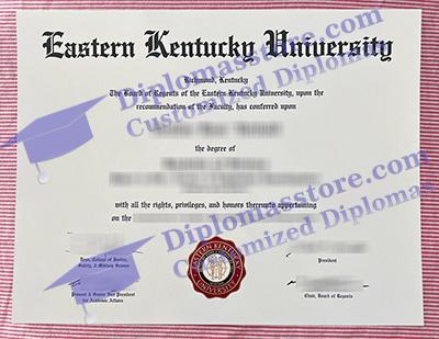 Eastern Kentucky University degree