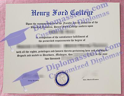 Henry Ford College associate degree