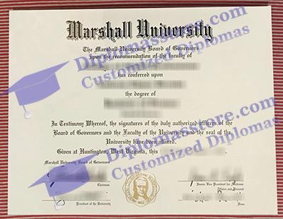 Marshall University degree