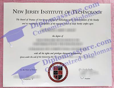 NJIT certificate